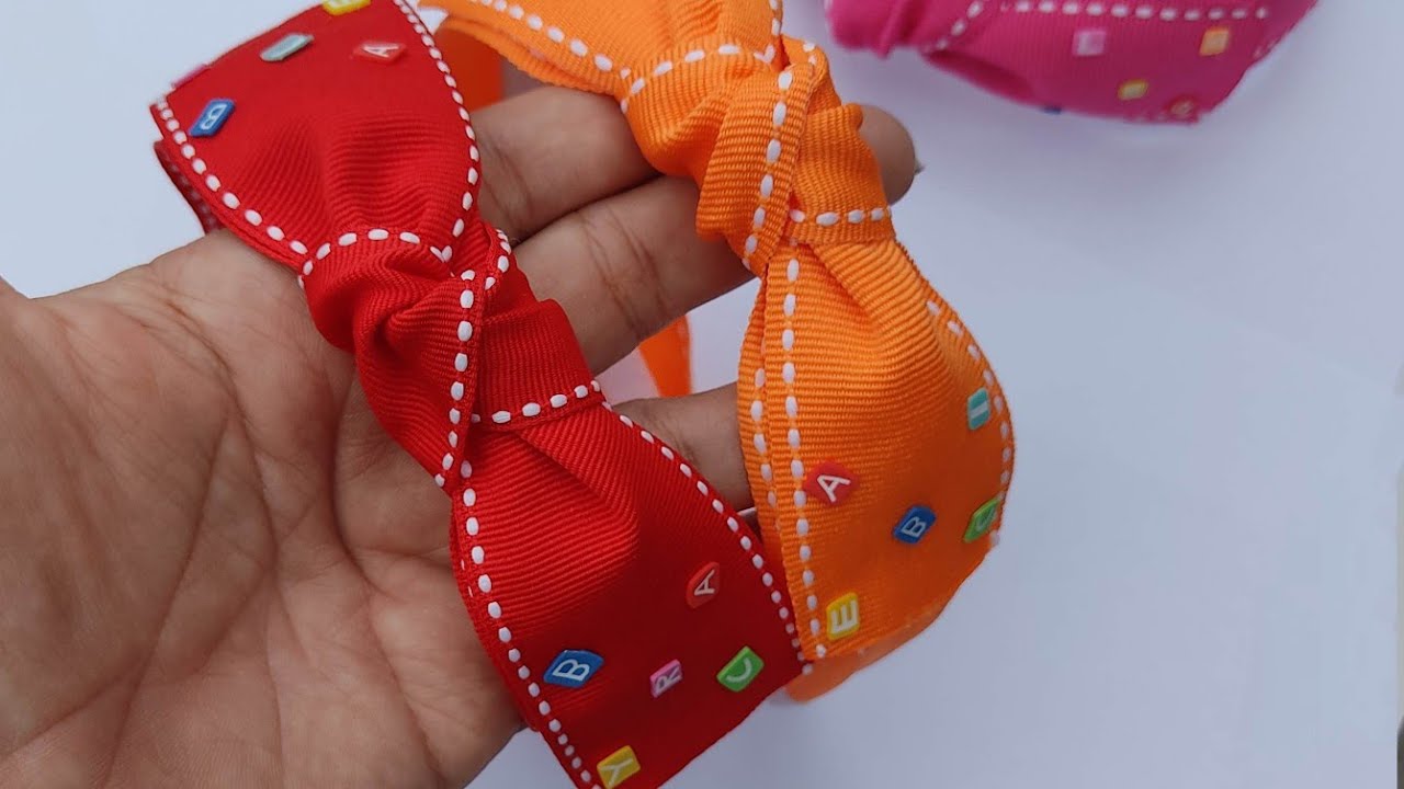 Turbante com Fita de Gorgurão 🎀