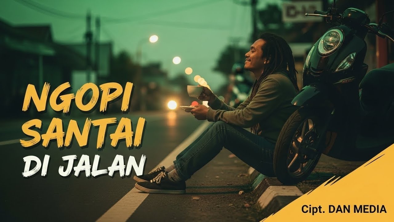 Ngopi Santai Di Jalan - Reggae Chill Nongkrong | DAN MEDIA (AI Music)
