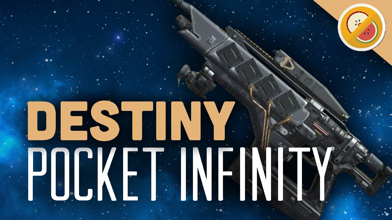 DESTINY Pocket Infinity Fully Upgraded Exotic Review OP (PS4 Gameplay Commentary) Funny Moments