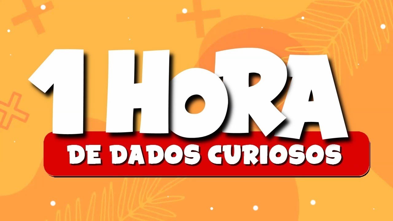 1 HORA DE DADOS CURIOSOS (SEM PAUSA)