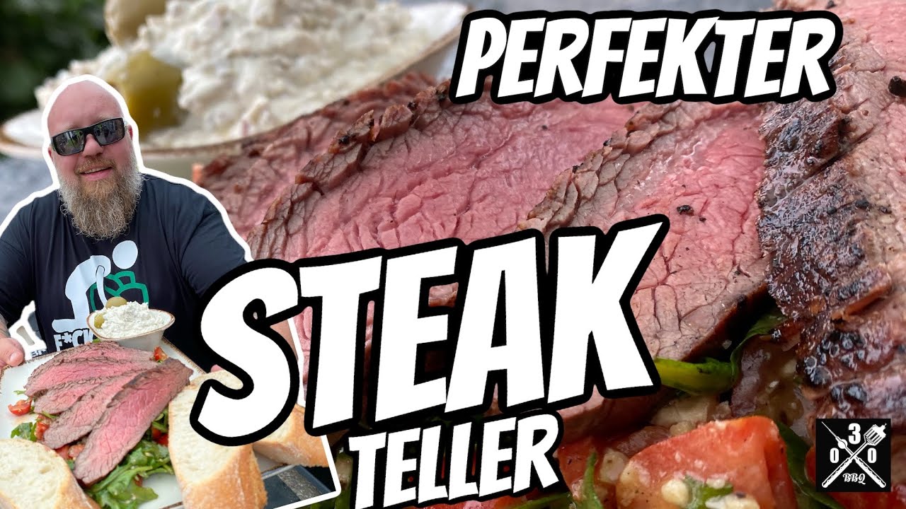 Flanksteak mit Oliven Parmesan Dip - 030 BBQ
