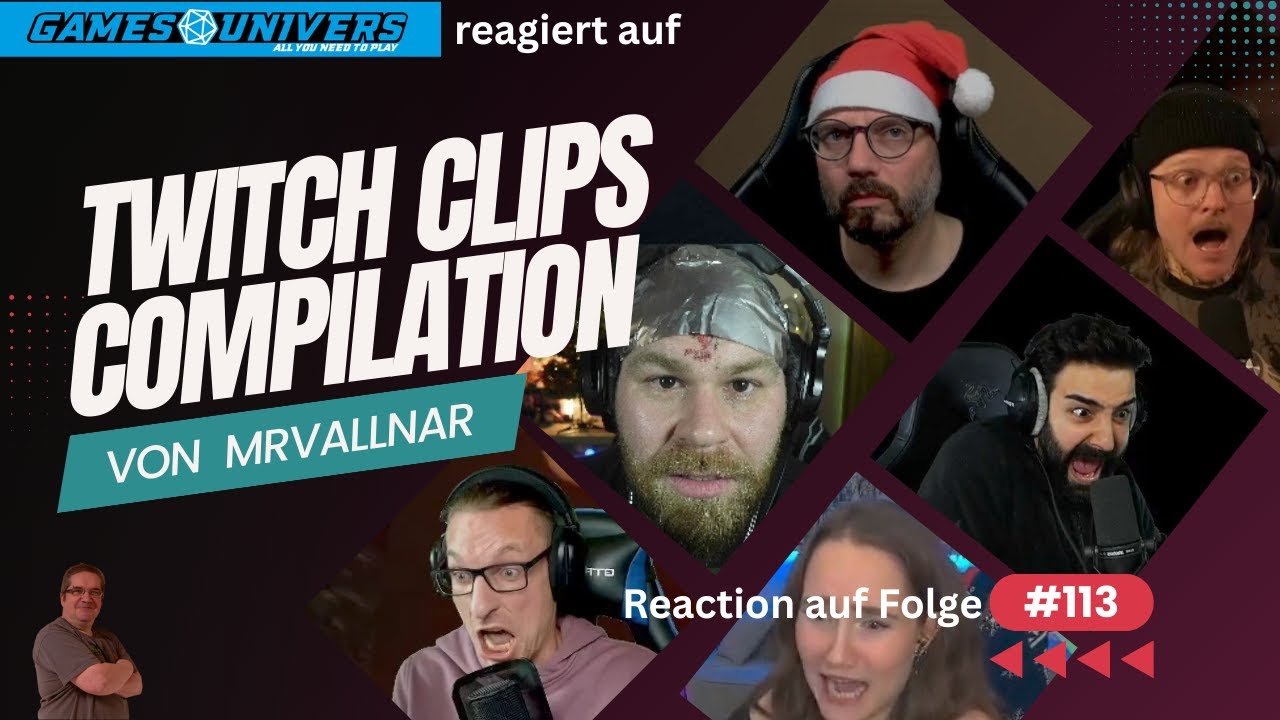 MrVallnar Twitch Compilation Klappe 113 | JEDER Clip ist einzigartig 🤣💥