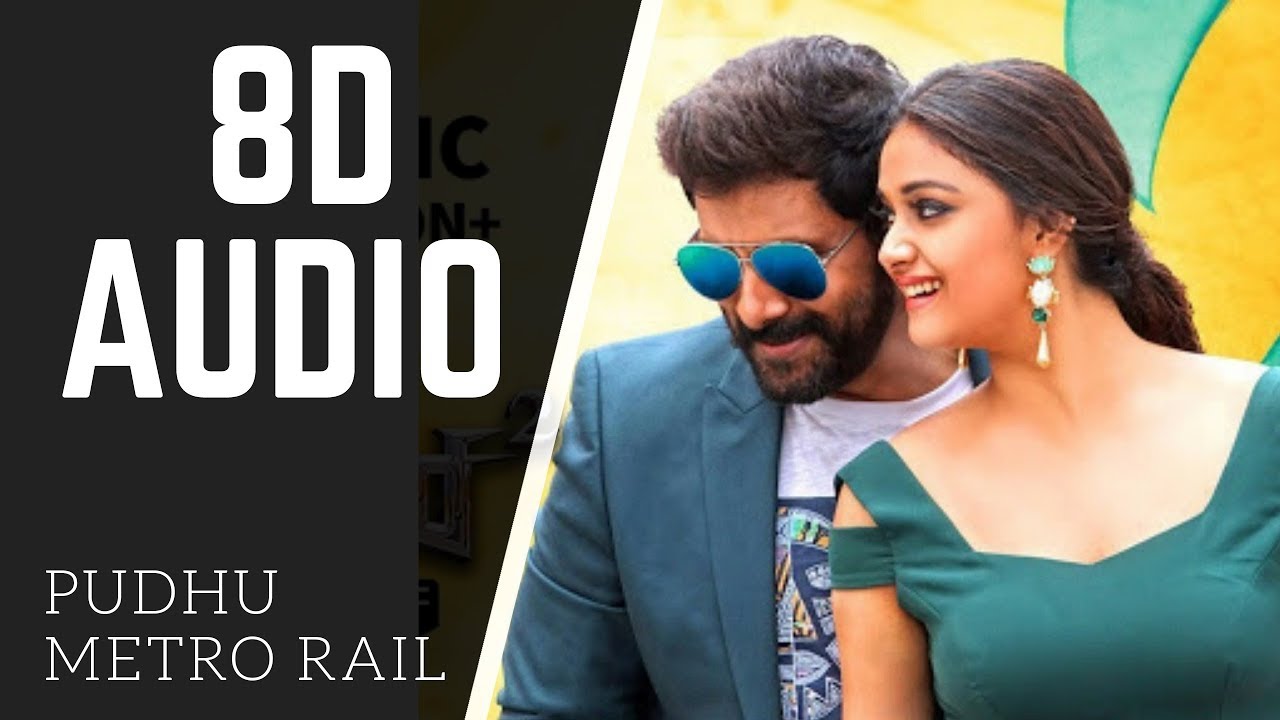Saamy&sup2; | 8D AUDIO | Pudhu Metro Rail | use headphones