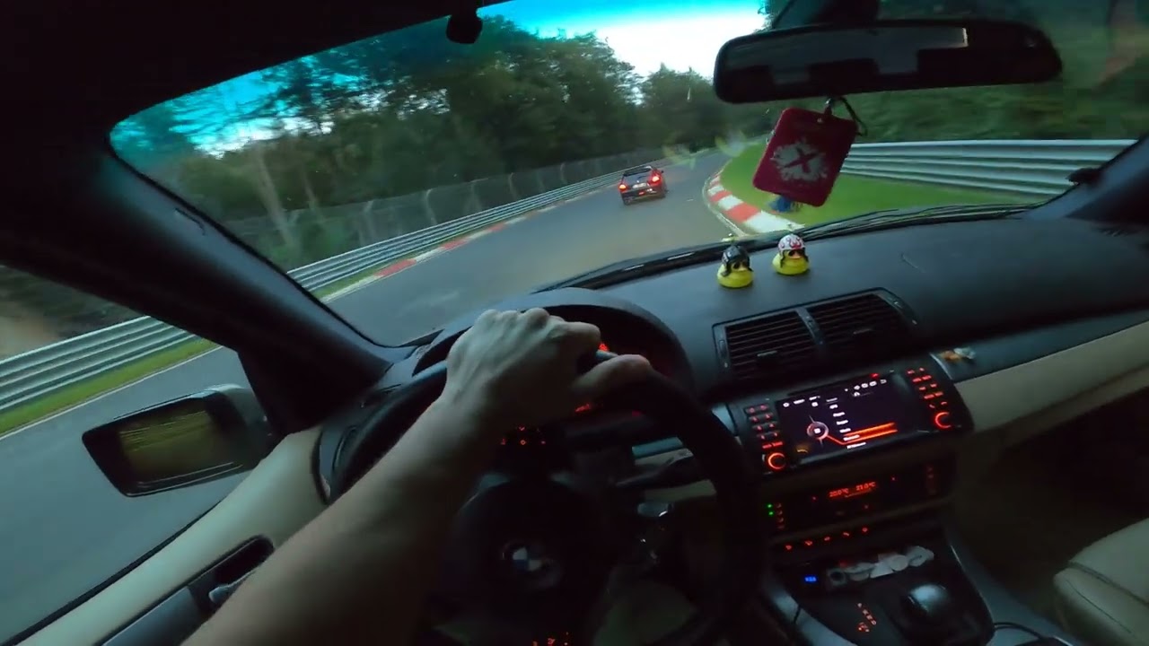 Nurburgring BMW E53 3.0D onboard. Dreams come true