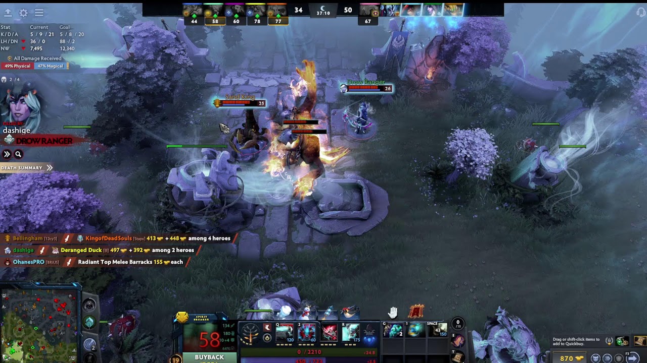 Freezing the Opponents | Dota 2