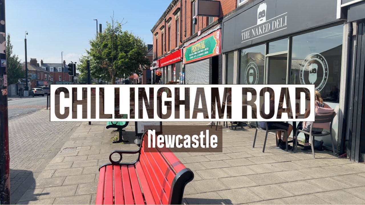 Chillingham Road Newcastle | 4K 60FPS Walking Tour | Treadmill | July 2023 | WanderAboutUK