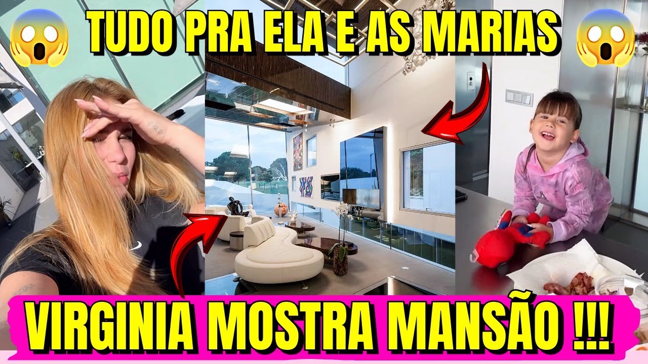 Virginia Surpreende e Aluga Mans&atilde;o Luxuosa em Madri!