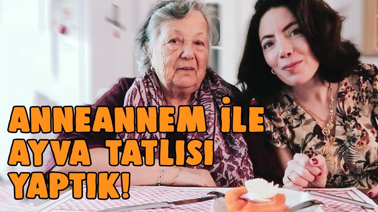 NEVİN ANANEYLE AYVAYI YEDİK!