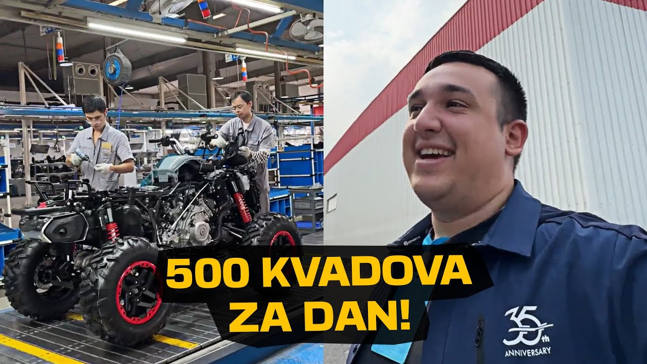 MUDJINA REAKCIJA na CFMOTO FABRIKU U KINI!