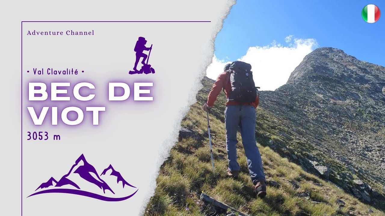 Bec de Viot (3053 m) ► il volto selvaggio della Vallée • Val Clavalité •