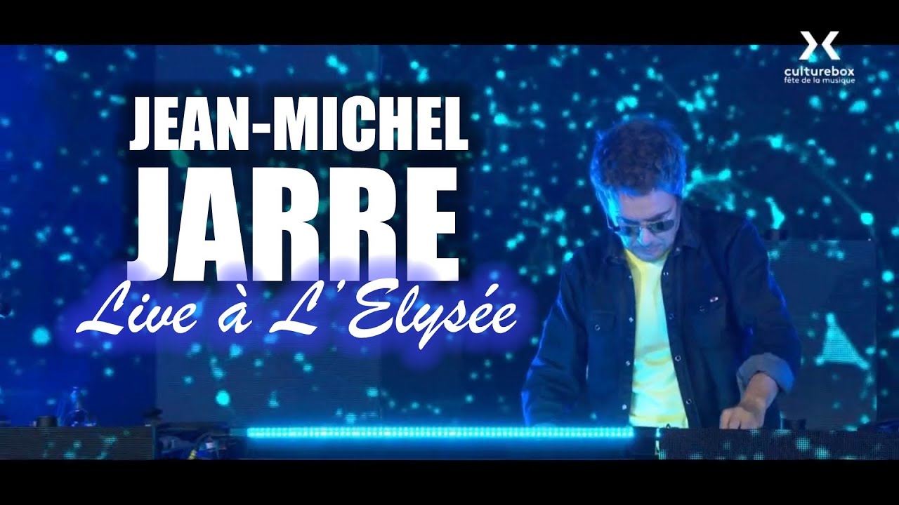 Jean-Michel Jarre - Fête de la Musique 2021 - Live @ l'Elysée