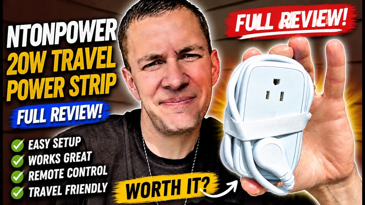 🔌 Обзор дорожного сетевого фильтра NTONPOWER 20 Вт | Компактная USB-зарядная станция для путешест...