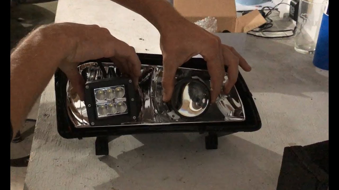 Silverado Projector Headlight Build Part 2: Projectors have arrived!
