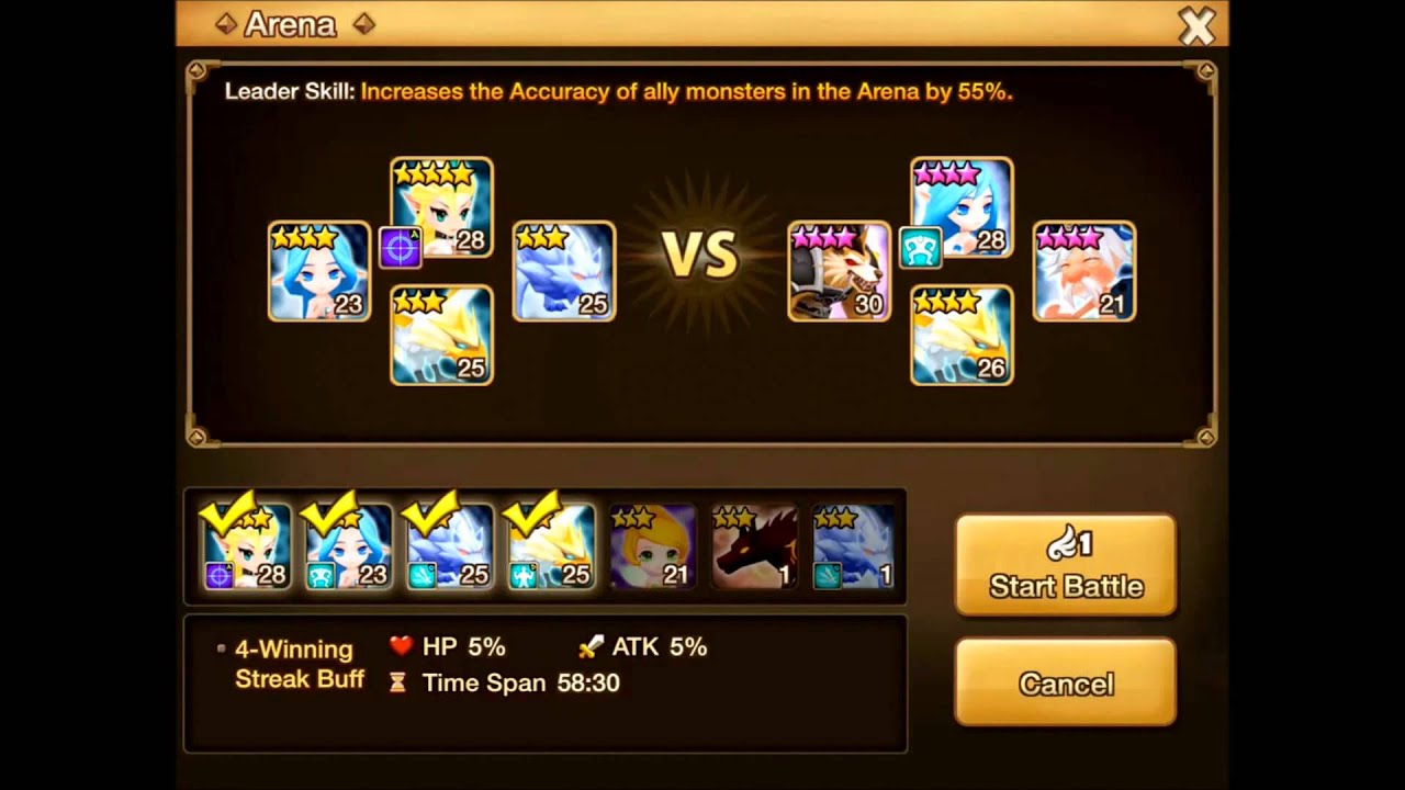 Low Level Arena with Light Hell Lady
