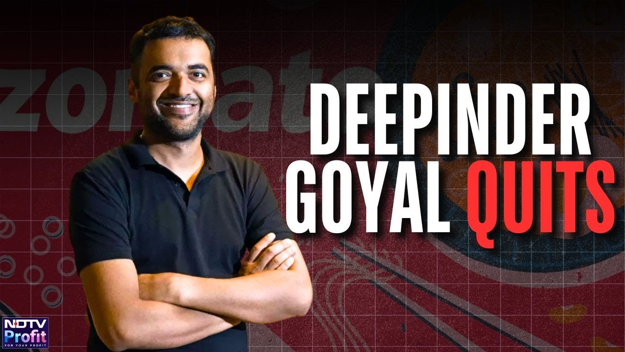 Zomato Founder Deepinder Goyal Quits As Eternal CEO & MD