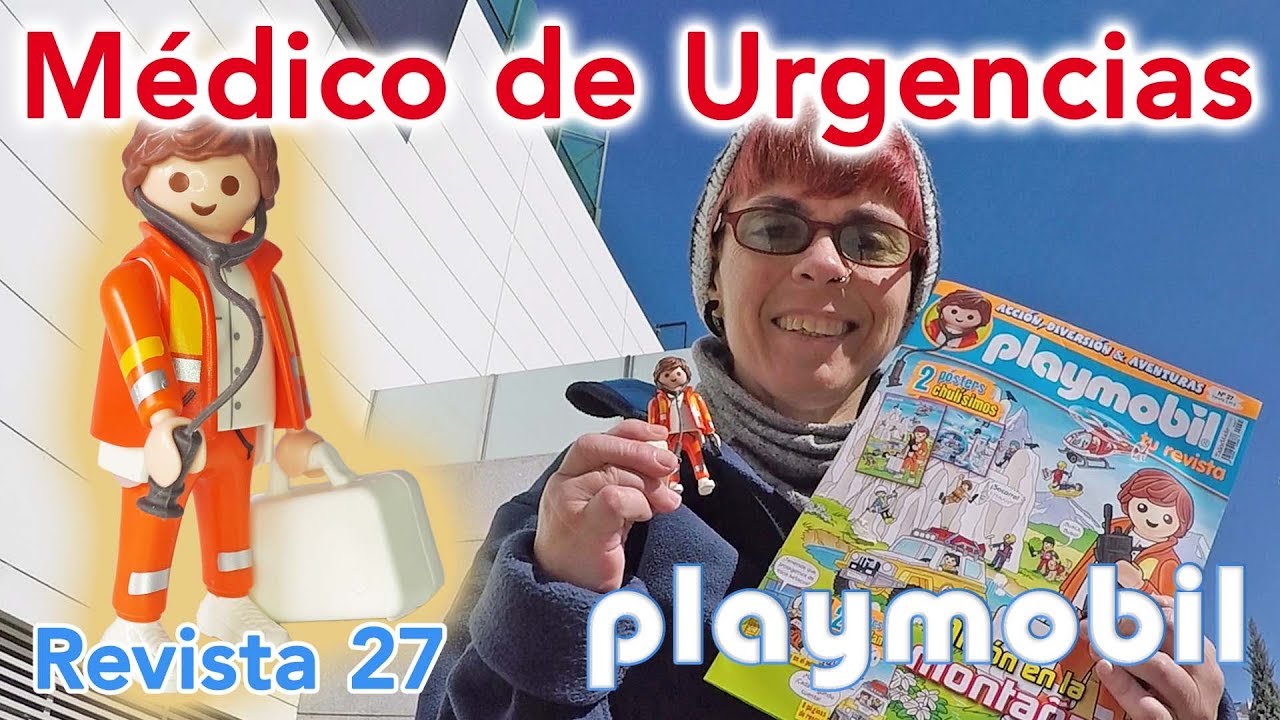 REVISTA PLAYMOBIL N&ordm;27 con M&eacute;dico de Urgencias
