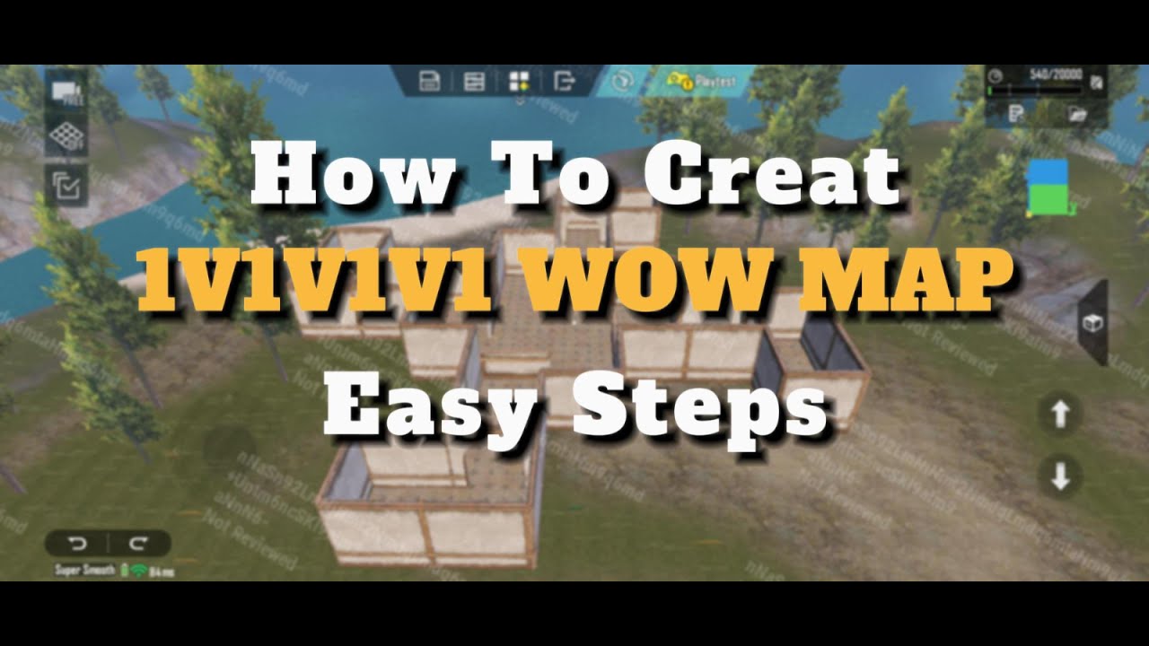 1v1v1v1 WOW Map Without Room Card 🔥 Easy Setup Guide