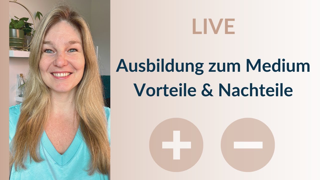Die Vorteile und Nachteile einer Ausbildung zum Medium