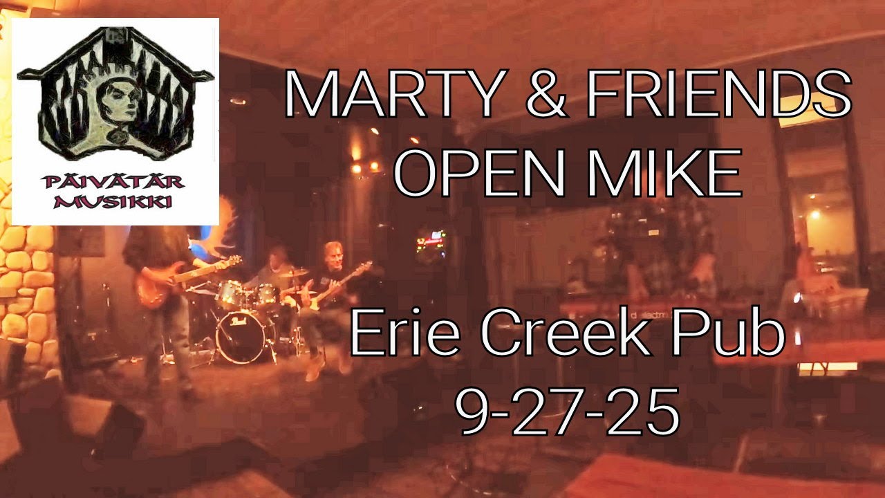 ERIE CREEK -  OPEN MIKE  #openmic #openmike #electricguitar #electronicmusic