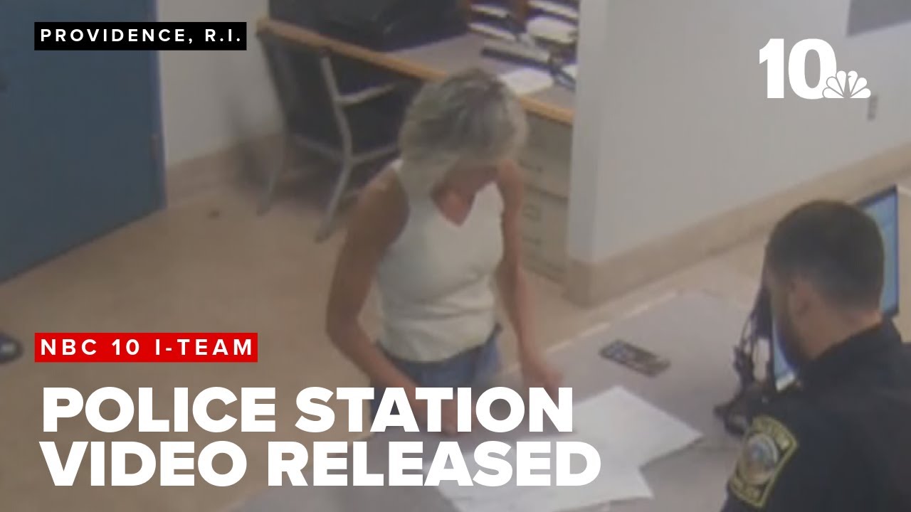 Taunton Mayor Shaunna O'Connell at police station after arrest