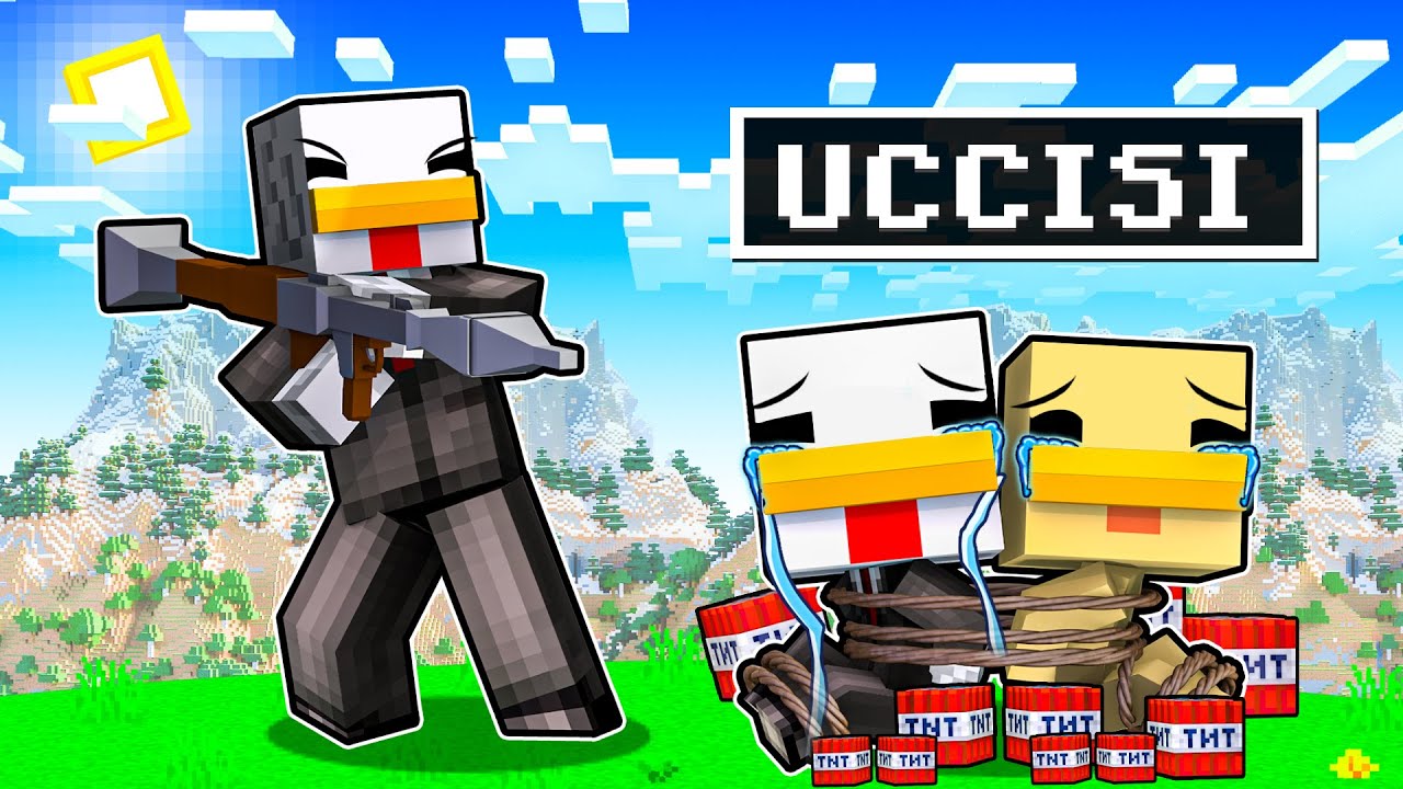 BELLAFACCIA SPARA A BABYFACCIA E AL SUO NUOVO FIGLIO E LI UCC1DE!!😱 - MINECRAFT ITA