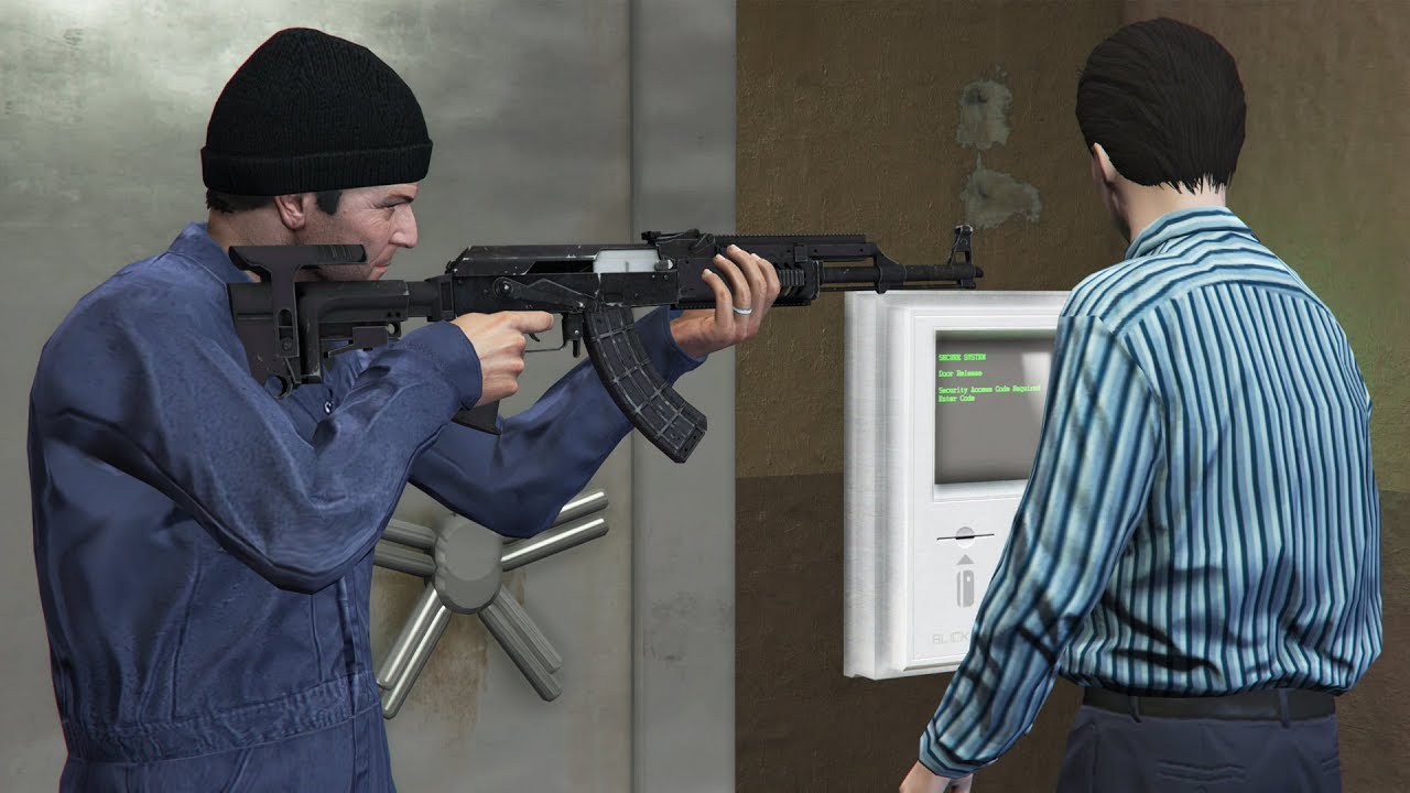 GTA 5 — Грабеж банков и магазинов вместе с Майклом! (Миссии)