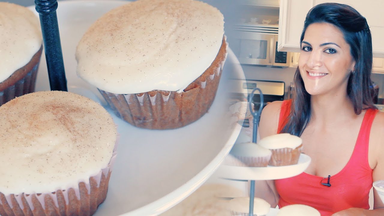 Cupcakes de Horchata! Miriam Isa les Ense&ntilde;a