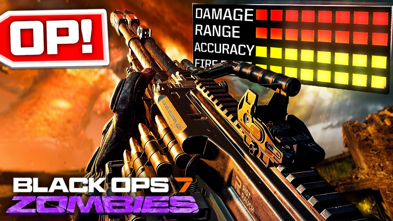 Treyarch только что добавили САМУЮ ИМБОВУЮ ПУШКУ в истории зомби-режима Black Ops 7...