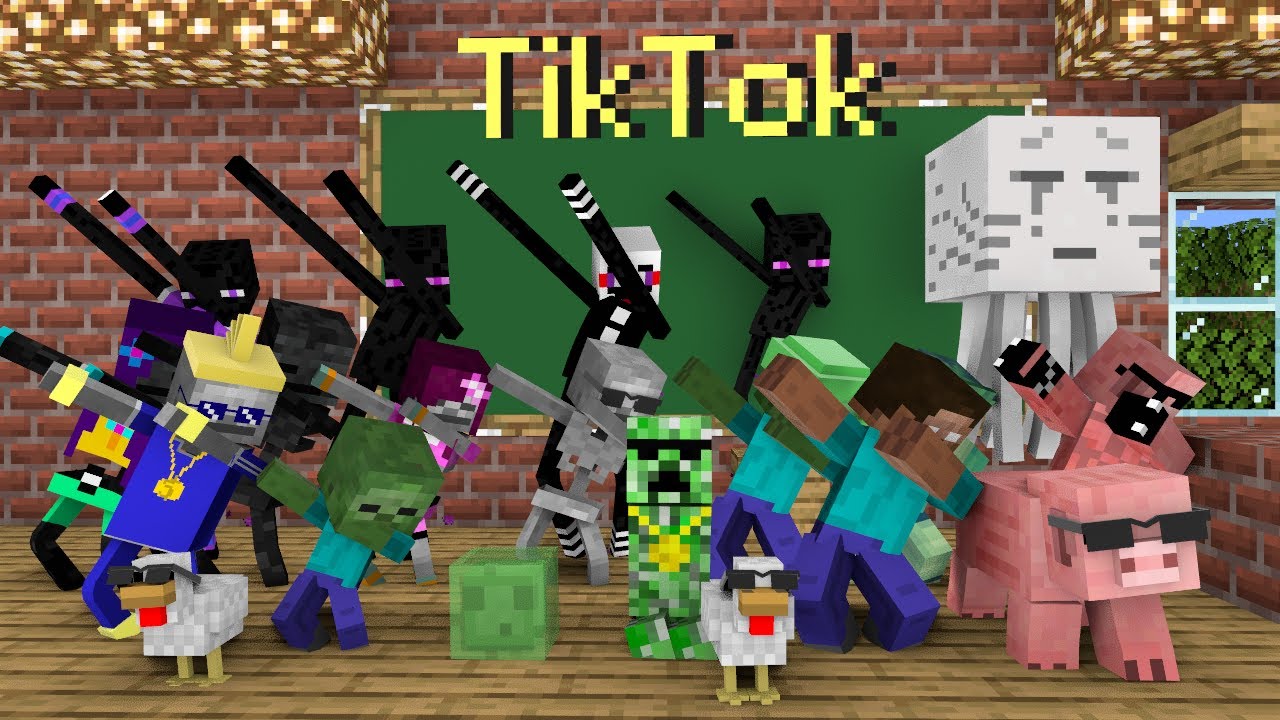 TIKTOK DANCE - Funny Minecraft Animation