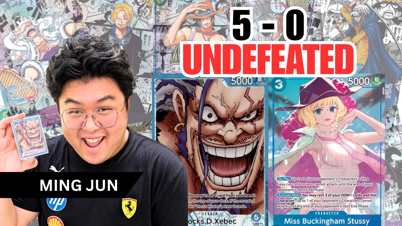 OP17 | He Went 5-0 With Blue Rocks?! New Meta Deck