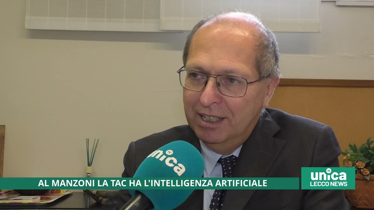 Al Manzoni la Tac ha l'intelligenza artificiale