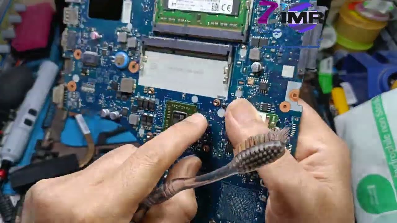 تصليح لابتوب لا يعمل والسبب غريب - Lenovo laptop repair. It does not work and the reason is strange