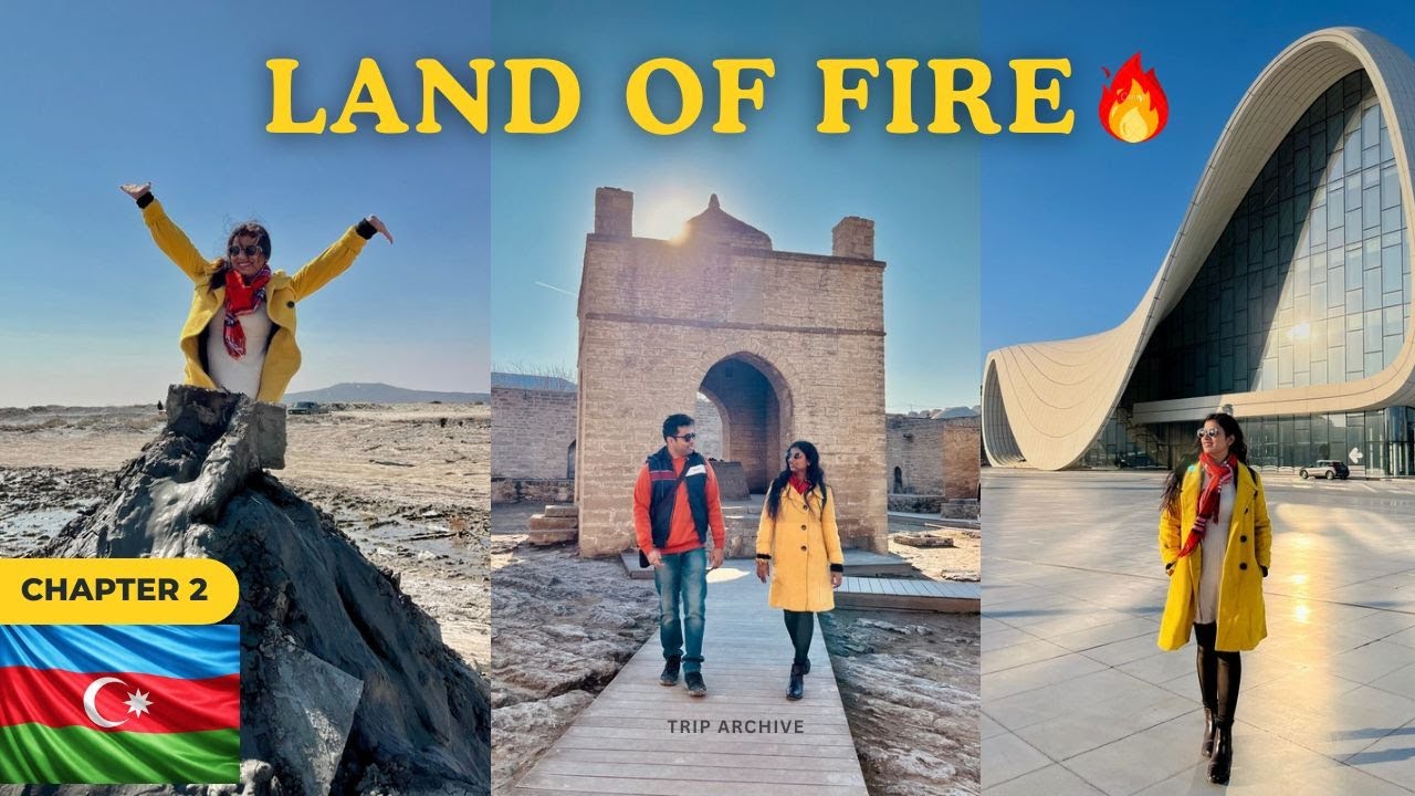 Gobustan, Mud Volcanoes & Fire Temples | Chapter 2 | Azerbaijan Vlog 🇦🇿