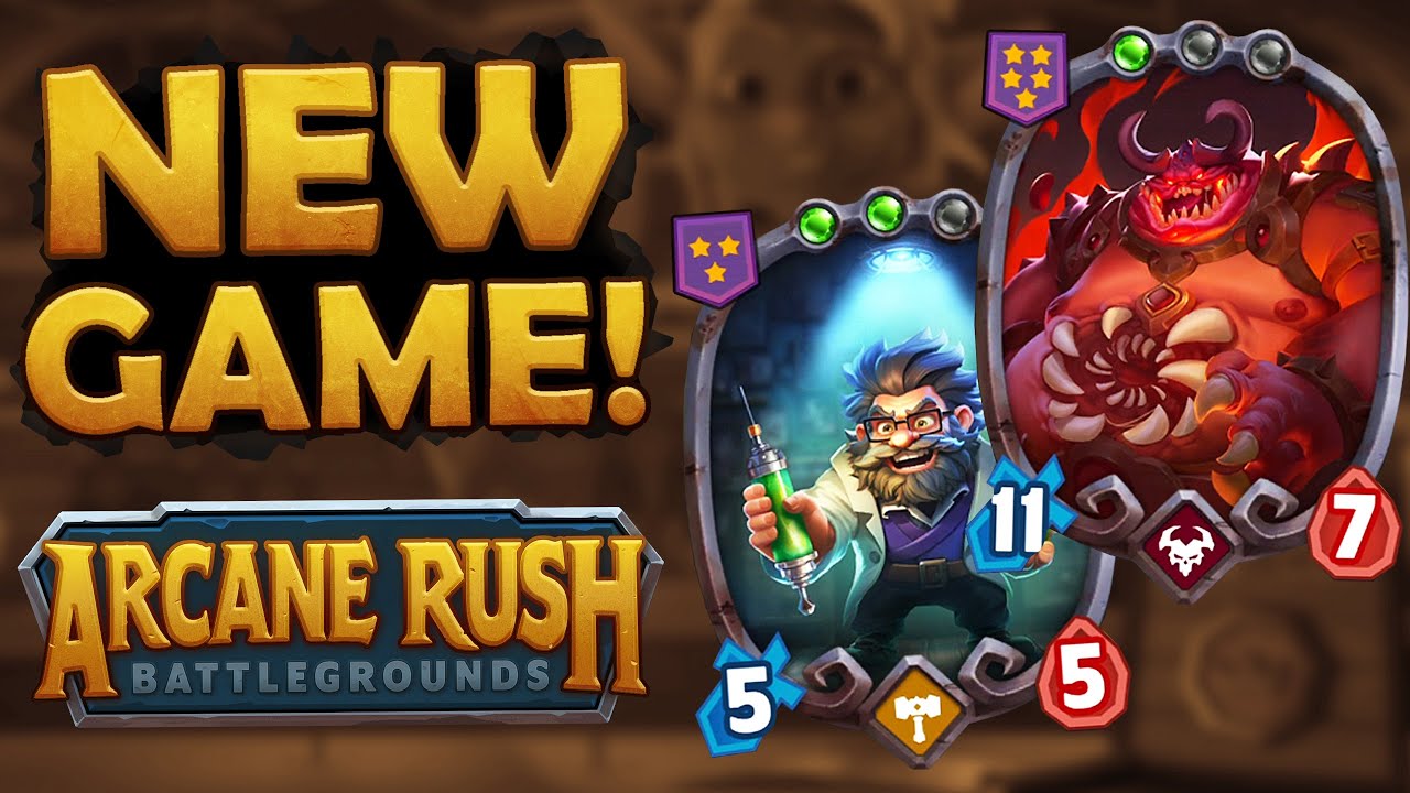 First Look at ARCANE RUSH: Battlegrounds - A Fun New Auto-Battler!