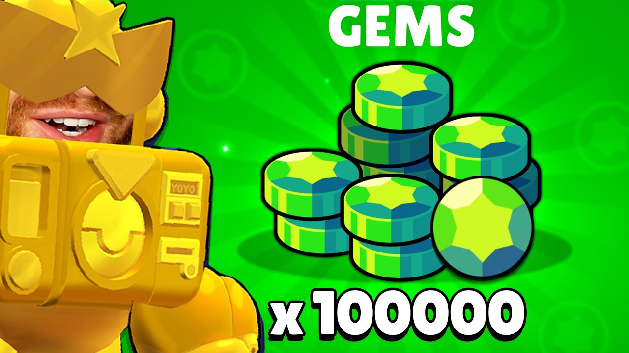 What 100,000 Gems on a New Account Gets You in Brawl Stars!