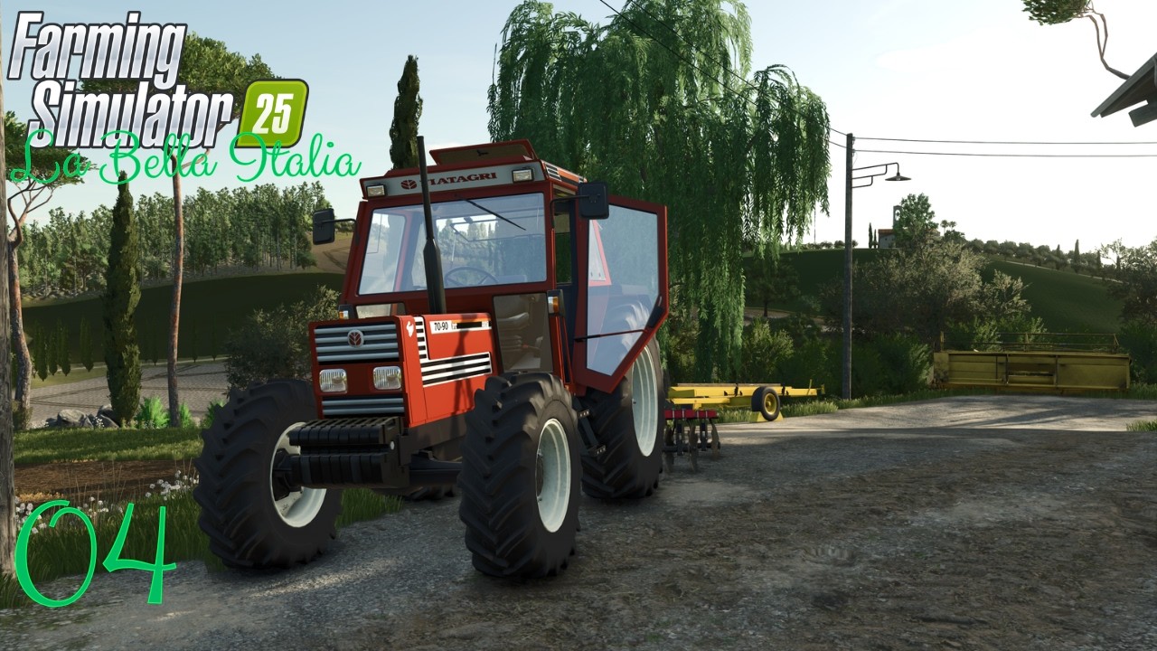 FS25 | FIATAGRI 70-90 In Preparazione Per La Semina | LA BELLA ITALIA | Cab View | Etruria
