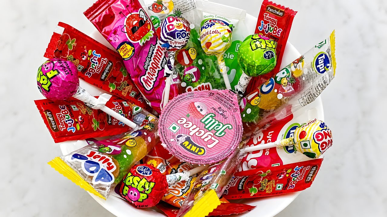 Amazing Candy Collection | Jelly, Lollipops & Sweet Treats Unboxing for Kids 🍭