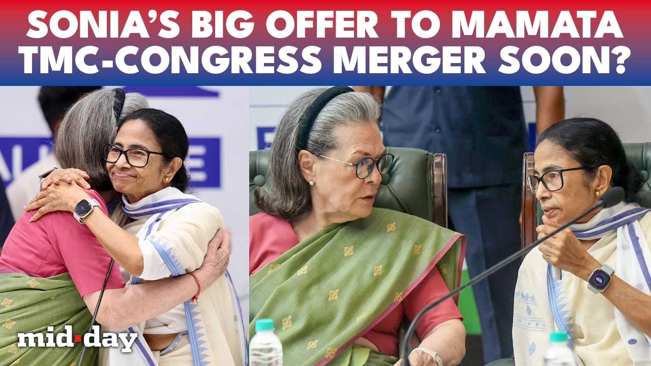 Mamata Banerjee Set To JOIN Congress? Sonia Gandhi Offers TOP ROLE To Mamata, Abhishek: Reports