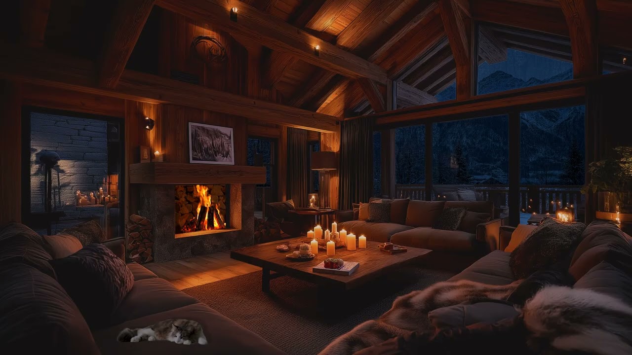 🌧️ Rain Falling Outside | Staying Inside in a Calm, Cozy Space