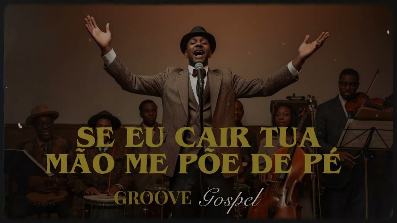 SE EU CAIR A TUA MÃO ME PÕE DE PÉ | GROOVE GOSPEL