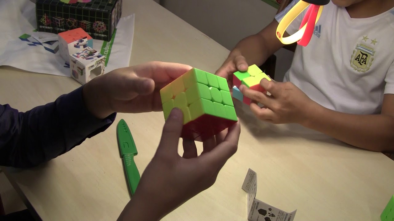 Анбоксинг посылки с сайта Кубмаркет - Набор Z-Cube Color 2, MoFangGe 4x4 Storm.