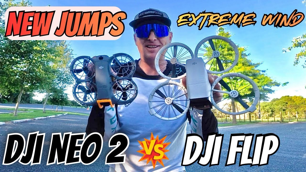 DJI Neo 2 против DJI Flip при сильном ветре