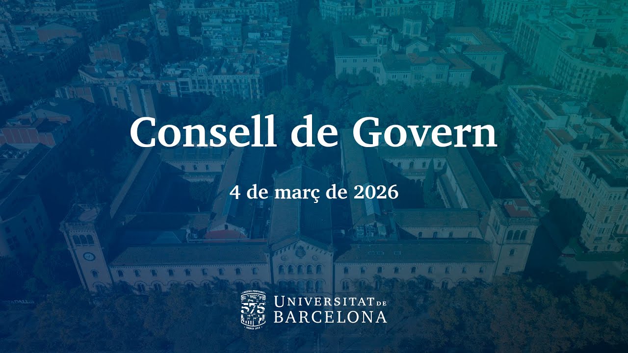 Consell de Govern del 4 de març de 2026
