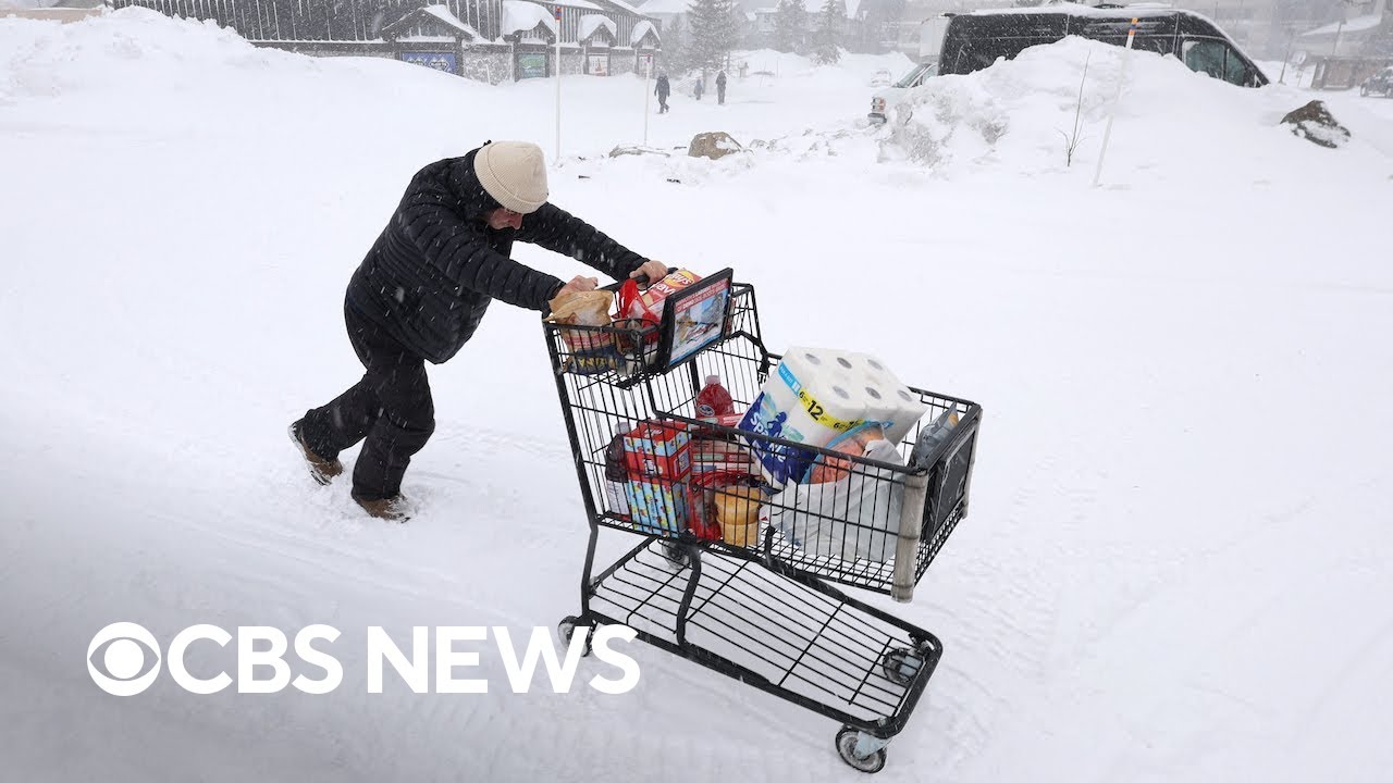 Extreme blizzard slammed California, Nevada, burying cars, homes in feet of snow