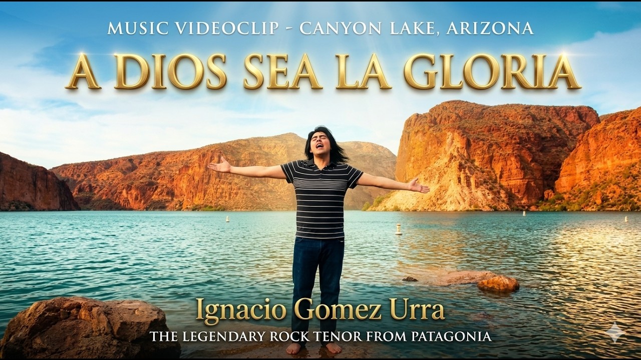 🎙️A Dios Sea La Gloria 🌟Rock Tenor Ignacio Gomez Urra 🎥 Official Music Video Clip 🎵 Gospel ✍️ Crouch