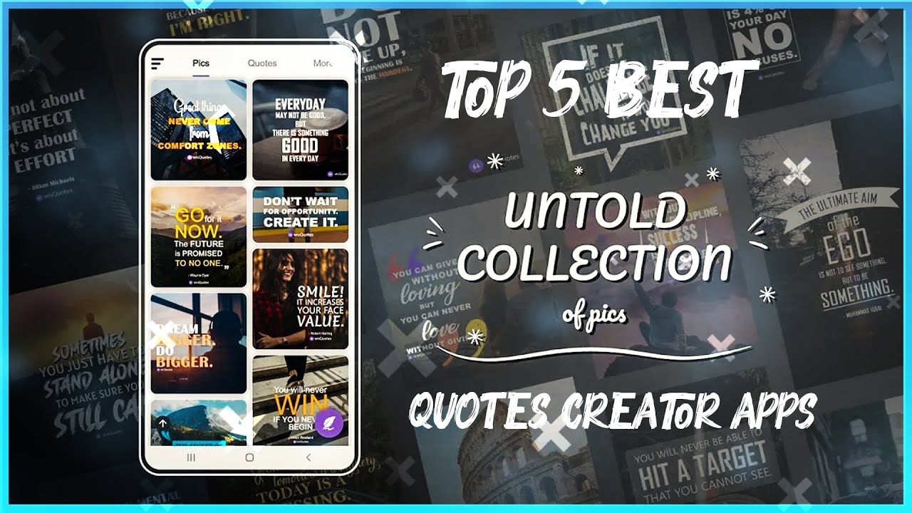 TOP 5 Best Motivational & Inspirational Quotes Maker Apps For Android & iPhone 2020