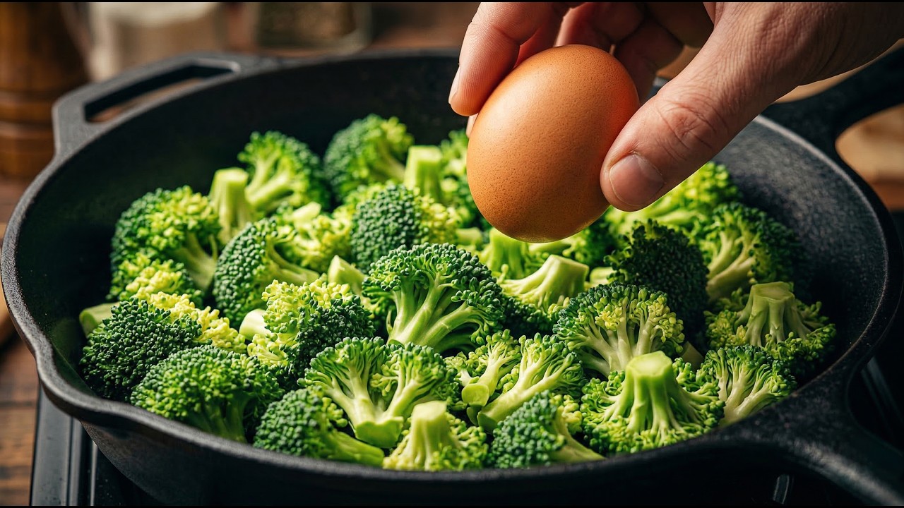 Es ist so lecker, dass ich es fast jeden Tag mache! Einfaches Brokkoli-Rezept!
