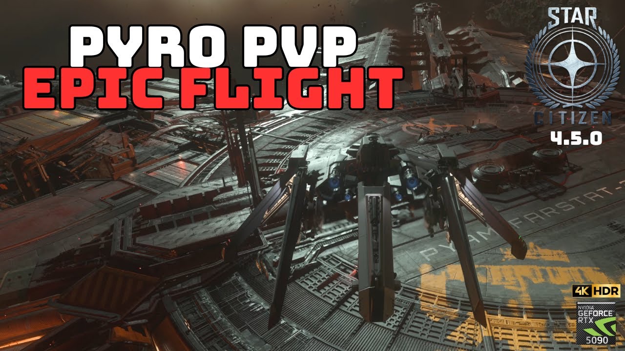 Star Citizen 4.4★4K DLSS4★MAX SETTINGS★RTX 5090+9800x3d+ 128gbRam+240HZ★Epic Flight PYRO PVP