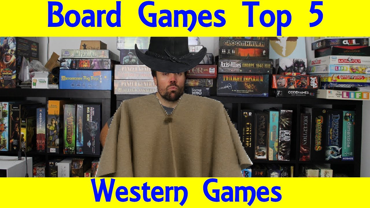 Top 5 Western Themed Board Games