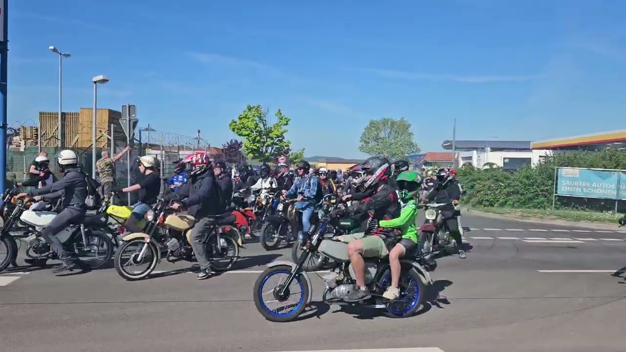 1. Mai 2025 Simson Ausfahrt